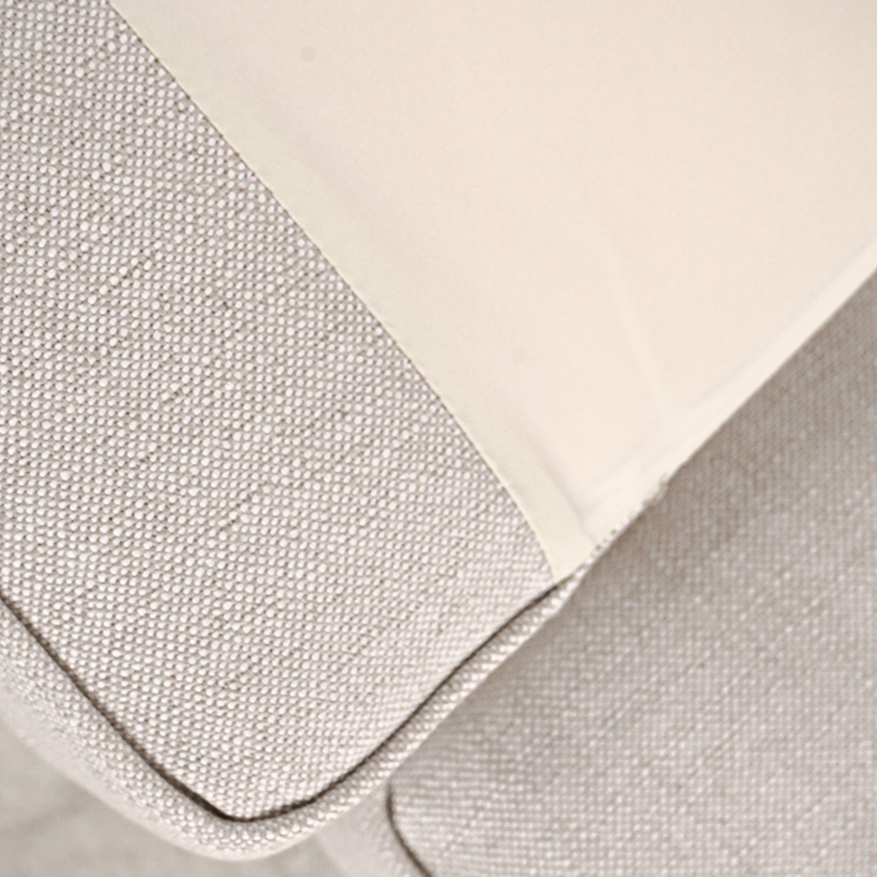 Fauteuil déhoussable en mélange de lin naturel – Accoudoirs droits, housse amovible