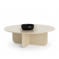Table basse en marbre crème Venus